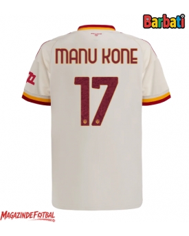 AS Roma Manu Kone #17 Tricou Fotbal Replică 2026-27 Barbati Deplasare